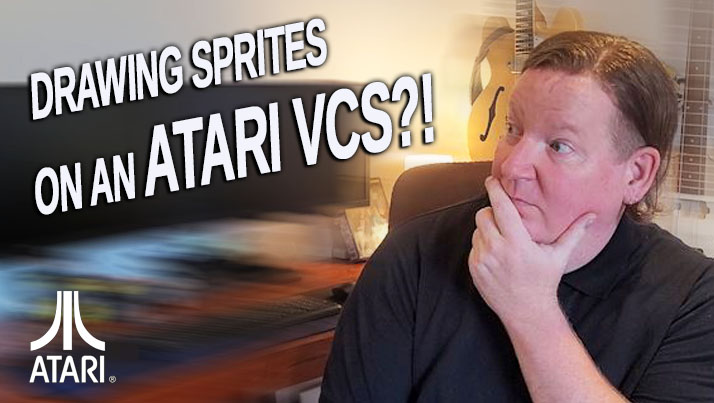 Learn how to draw and position sprints using the atari tia